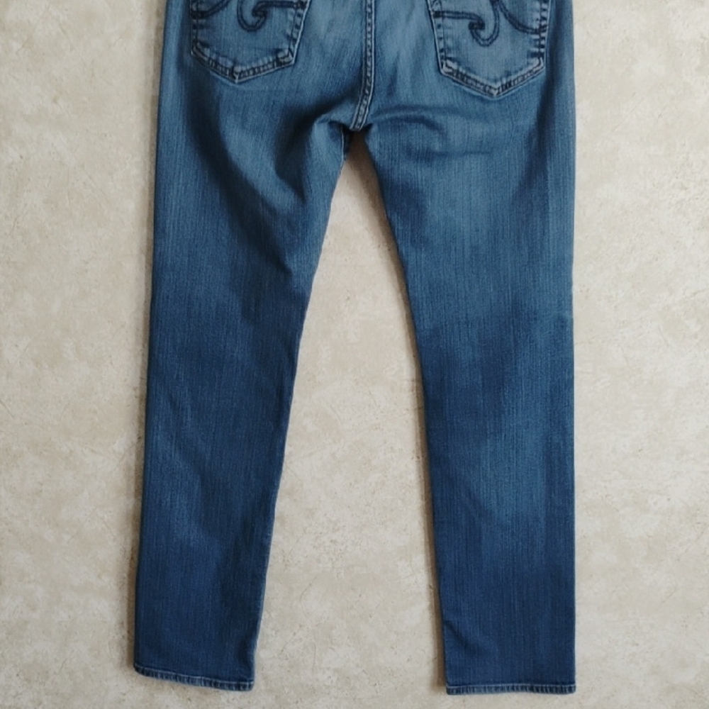 Ag Adriano Goldschmied Blue Slim Jeans - Picture 9 of 11